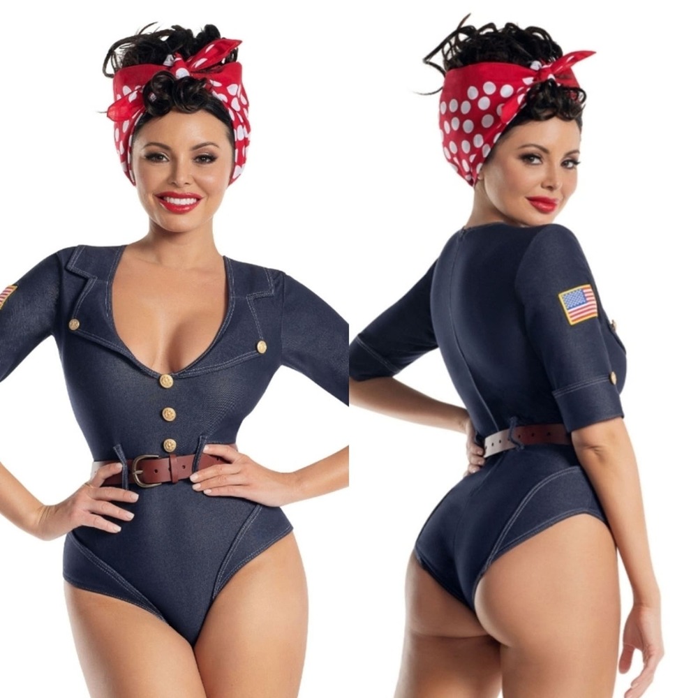 Party King 2X Riveting Darling Queen 3 Piece Roleplay Costume